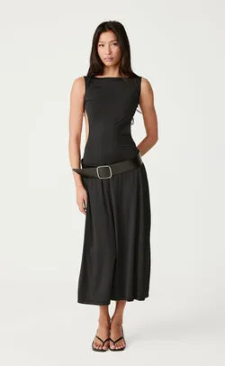 Lilibet Midi Dress (Black)