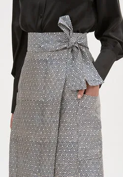 Adira handprinted skirt