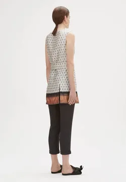 Rabab handprinted Tunic top