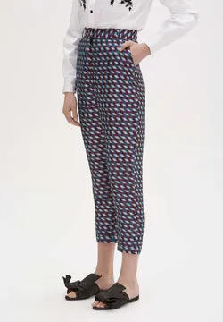 Izza handloomed slim pants