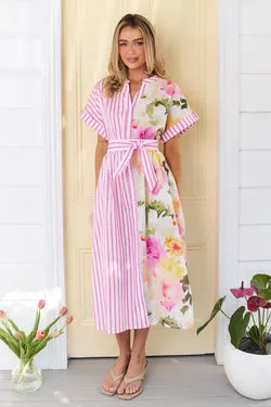 Lottie Cotton Midi Dress