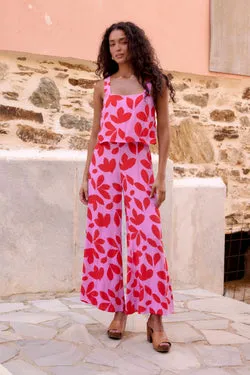 Luca Jumpsuit In Viva