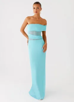 Lumi Maxi Dress - Turquoise