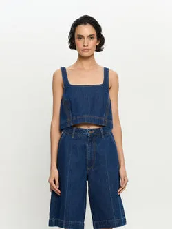 Carla Denim Top