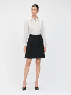 HOUNDSTOOTH CHECK MINI SKIRT