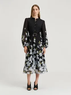 CASCADE AZALEA SHIRTDRESS