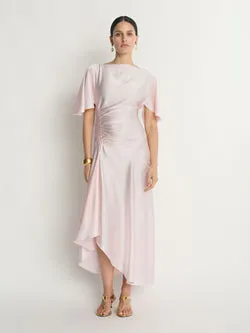 Drapey Gathered Maxi Dress