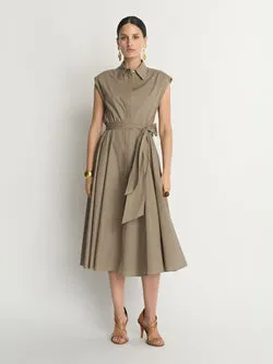 Parachute Cotton Shirtdress