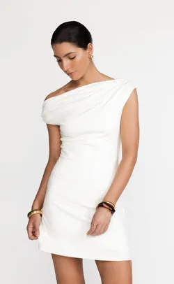 Jessi Mini Dress (White)