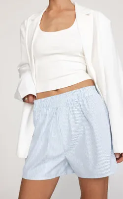 Earle Boxer Shorts (Baby Blue Stripe)