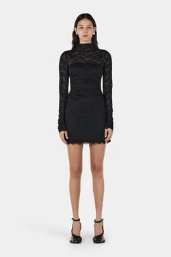 Marco Lace Dress Black