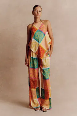 Indy Pant Paisley Tile