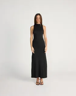 Oren Maxi Dress (Black)
