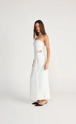 Mariza Maxi Dress (White)