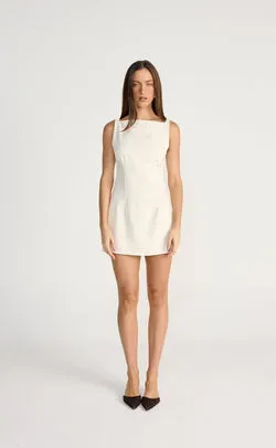 Tanner Mini Dress (Oat)