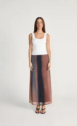 Hunter Maxi Skirt (Bittersweet)