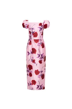 Melora Off The Shoulder Midi Dress
