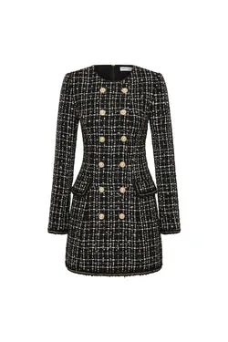 Meringue Blazer Mini Dress