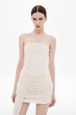 THE EMBER WRAPPED MINI DRESS