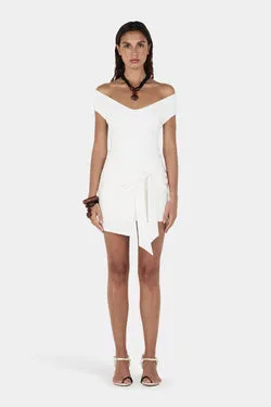 Mollie Mini Dress Ivory