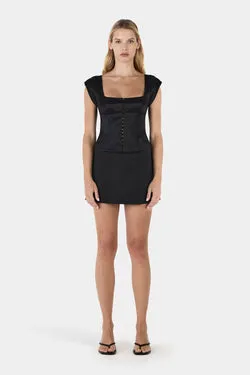 Kyra Mini Skirt Black