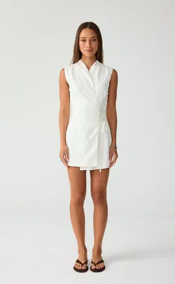Montane Mini Dress (Off White)