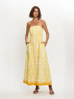 Madeline Strapless Maxi Dress