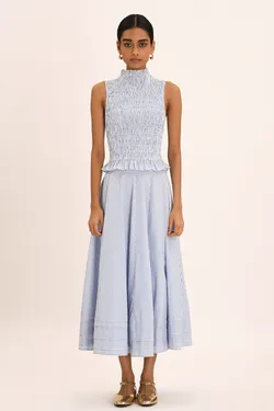 Manon Skirt - Seine Stripe