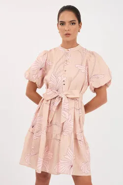 Mara Celeste Salvador Print Dress