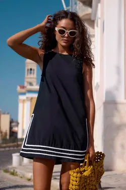Margot Mini Dress In Nero