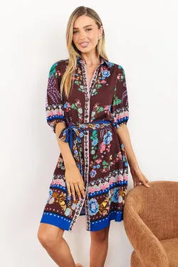 Margot Dress - Cocoa