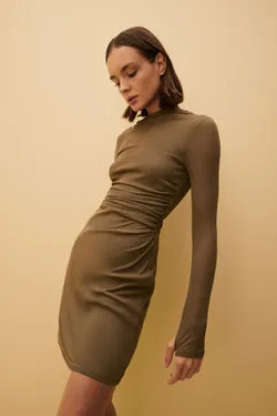 IMANI MESH MINI DRESS