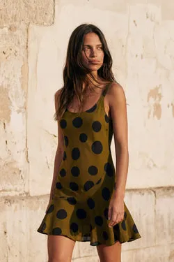 Mo Dress In Ginger Spot