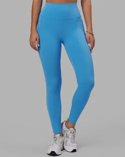 Elixir Ultra High-Rise Full Length Legging Pockets - Azure Blue