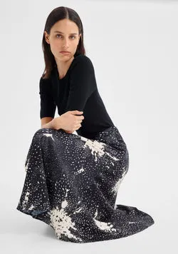 Florian Skirt_Black Print