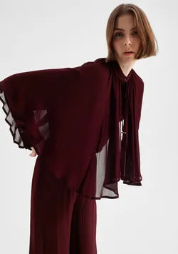 Miranda Cape Shirt_Pinot