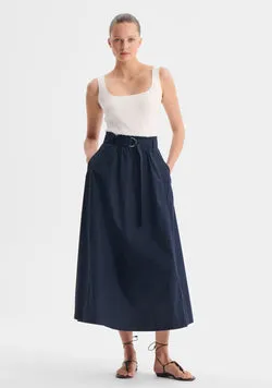 Romy Skirt_Navy