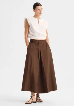 Brooks Skirt_Chocolate