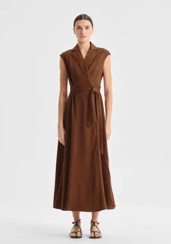 Vera Wrap Dress_Hazel