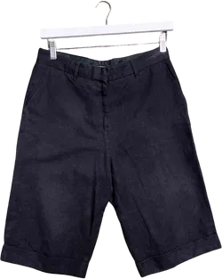 Size 10 | Margaret Howell Linen Cuffed Capri Pants