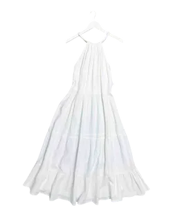 Size 8 | Bec & Bridge White Muslin Dress