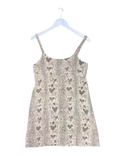 Size M | Holiday By Emma Mulholland Snakeskin Mini Dress
