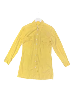 Size XS | Penny Sage Yellow Shirt Dress