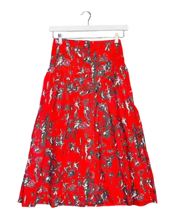 Size 6 (XS) | Romance Was Born Linen Cupid Skirt