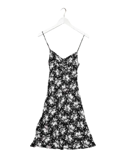 Size 6 | Penny Sage Sheer Floral Midi Dress