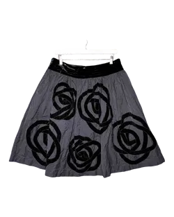 Size 16 | Trelise Cooper Velvet Floral Midi Skirt