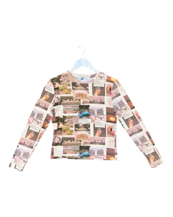 Size M | Paloma Wool Graphic Long-Sleeve Top