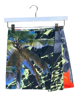 Size XS | Annienoka Swim Wrap Graphic Skirt