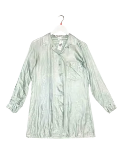 Size 2 (10) | Issey Miyake Sage Shirt Mini Dress