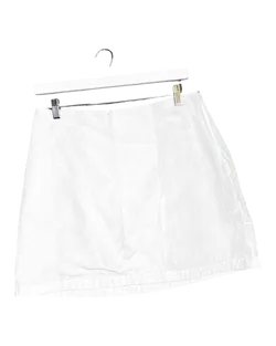 Size 42 (L) | COS White Mini Slit Skirt